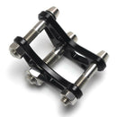 Motorcycle Shock Absorber Reduce 2-3cm Height Metal for Primavcra 150 Black