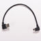 Portable USB 2.0 A Right male plug to Mini B 5P Right Angle Male plug Cablej Z