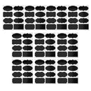 80pcs Chalkboard Blackboard Stickers Tags Craft Wedding Kitchen Jar Labels
