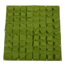 72 Pocket Planting Bag Wall Vertical Greening Hanging Garden Outdoor Plant