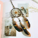 Feathers Craft Dream Catcher Net Handmade Dreamcatcher Car Home Decoration