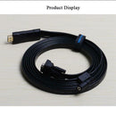 1.5m 1080P HDMI to VGA Converter Cable with 3.5mm Audio HDMI VGA Adapter