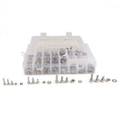 400Pcs Stainless Steel Screws And Nuts M3 M4 M5 M6 Hex Socket Head Cap Scre