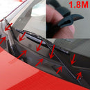 1.8M Car Ageing Rubber Seal Under Front Windshield Panel Sealed Moulding Strips