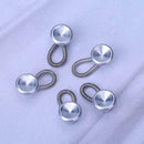 10pcs DIY Collar Extension Button Jeans Lengthen Buckle Accessories