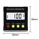 1X(360 Degree Mini Digital Protractor Inclinometer Electronic Level Box Mag