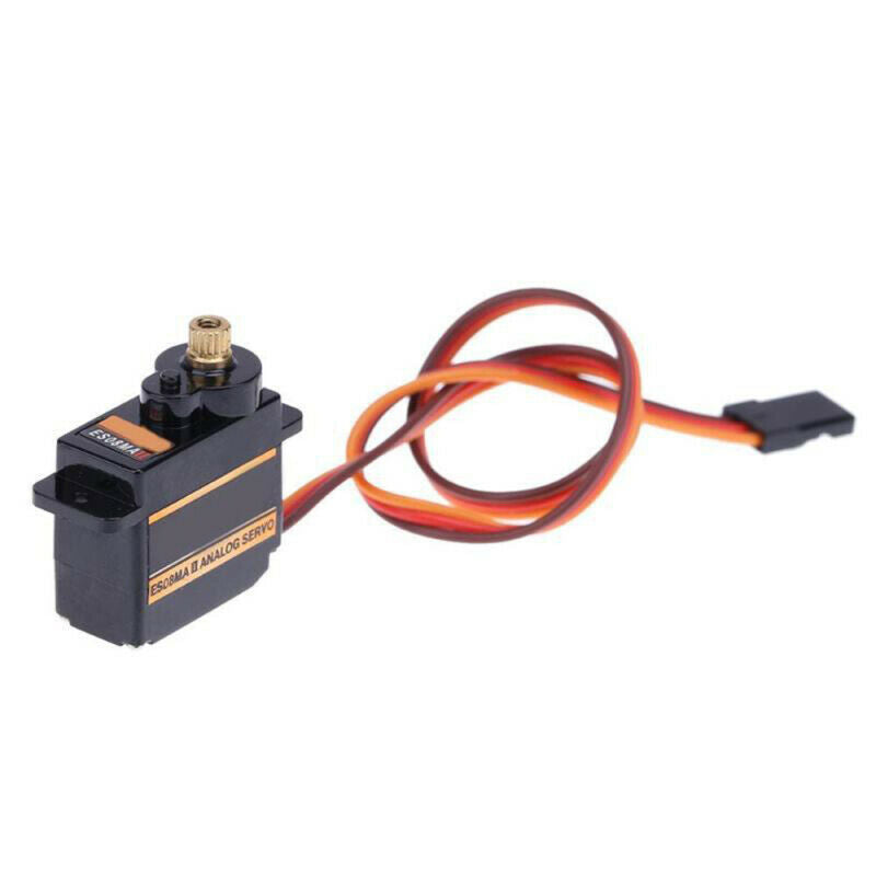 2pcs ES08MAII Mini Metal Gear 13g Analog Servo 1.6KG 0.12sec ES08MA ES08 HGI