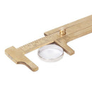 3.25" 80mm Brass Vernier Caliper Gauge Sliding Gem Bead Tool Jewelers Inche