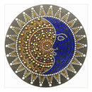 5D DIY Special Shaped Diamond Painting Moon Face Cross Stitch Mosaic Kits