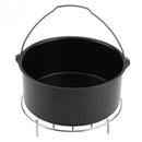 1X(7 Inch Fryer Accessory 3 In 1 Multifunctional Air Fryer Accessories Set