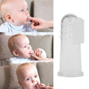 3x Baby Infant Soft Silicone Rubber Finger Toothbrush Teeth Massager Brush + Box