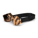 Cork Wood Bow Tie Wooden Bow Ties Men's Novelty Handmade Solid Bow tie For