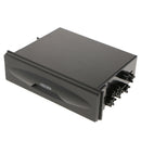 Car Auto Single Din Dashboard Radio Pocket With Drink-Cup Holder Storage Box