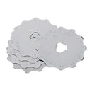5Pcs 45mm Crochet Edge Blade Refill Blade Crochet Edge Projects Fleece Tools