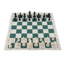 Folding Chess Set, 45x9cm Portable Travelling Chess Game Board Set, Chess Pieces