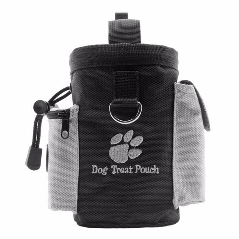 Pet Dog Puppy Obedience Agility Bait Training Treat Bag Food Snack Pouch  Dcql