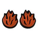 4 Pair 8Pcs Flame Shock Absorbers Tennis Dampeners for Racket String Dampers