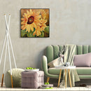 5D DIY Full Drill Diamond Painting Sunflower Cross Stitch Embroidery Craft