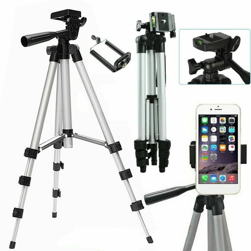 Universal Portable Aluminum Tripod Stand W/ Bag For Canon Nikon Camera Camcorder