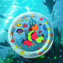 Baby Kids Water Play Mat Inflatable Thicken PVC Infant Gym Playmat Toys