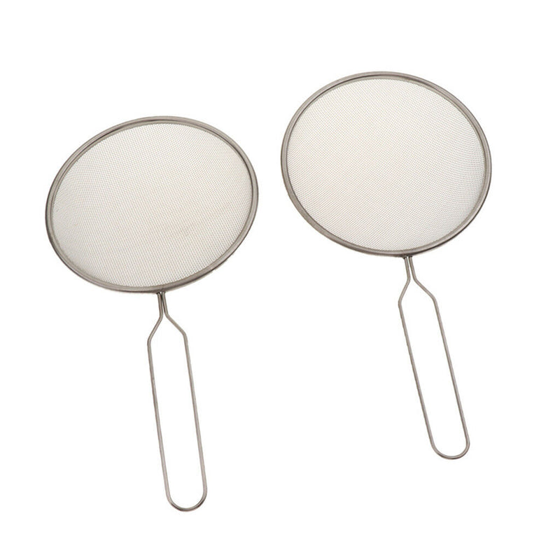 2 pcs Stainless Steel Shovel Sifter Sand Cleaner Pet Reptile Supplies