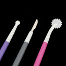 3pcs/set Fondant Pens Cake Decor Flower Modelling Craft Craft Tool Cutter JR