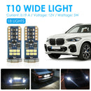2x Canbus T10 18 SMD LED Wedge Car Interior Dome Reading Clearance Light Bulbs