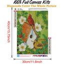 5D DIY Full Drill Diamond Painting Birds Cross Stitch Embroidery (B362)