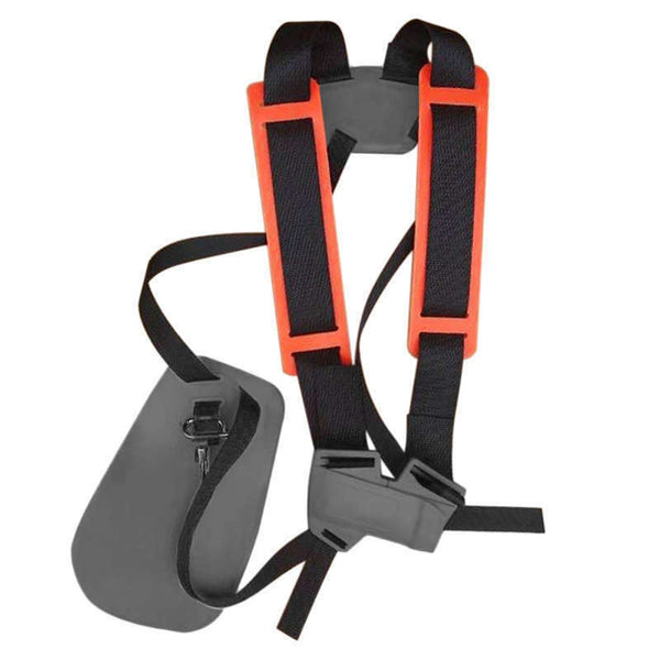Dual Shoulder Unisex Harness Lawn Mower Strap For Carry Hook Brush Cutter A H4A6