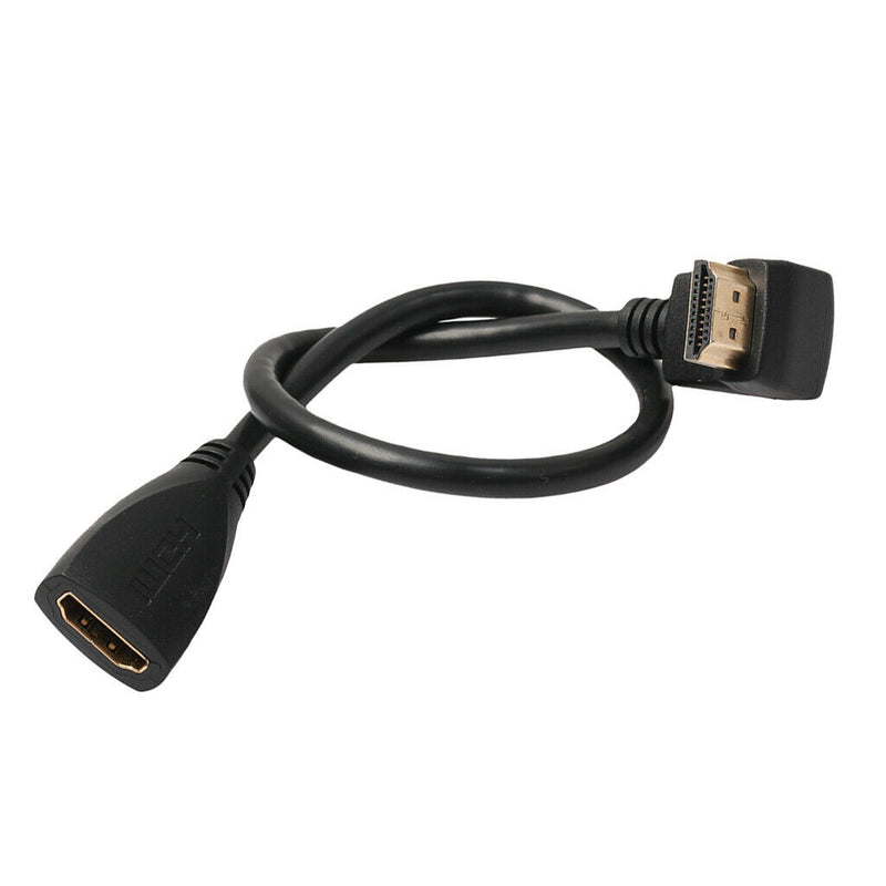 HDMI Extension Cable Extender HDMI 270-degree Type A Male to Female 30cm