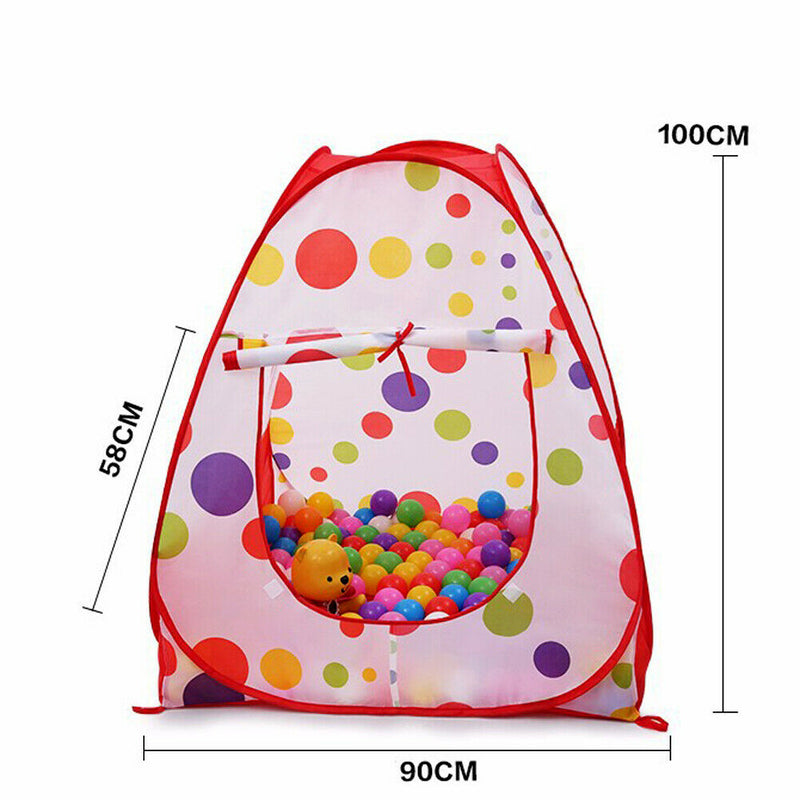 Large Portable Ocean Balls Play Tent Kids Indoor Outdoor House Great Gift