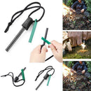 Aluminum Magnesium Bar Fire Starter Waterproof Kit Survival Camp SH E T6X4