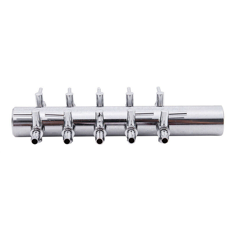 Aquarium 10-Outlet Lever Adjusted Pump Air Valve Manifold Taps