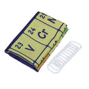 Periodic Table Of The Elements Shower Curtain Mildewproof Polyester Washabl G4X8