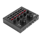 V8 Audio Bluetooth USB Headset Mic K Song Stereo Live Broadcast Sound Card