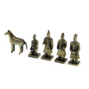 Terracotta Warriors and Horses of Qin Shihuang Decoration Metal Crafts S-1