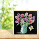 5D DIY Full Drill Diamond Painting Flower Embroidery Craft Kit Decor (0516)