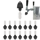 Beer Plugs Tap Brush, 30 Pack Beer Faucet Tap Cleaning Plug Hygiene Brush F