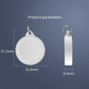Wireless Charger Base Portable Travel Fast Charging Round Suitable for IWat D9L8