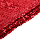 Red Table Runner 12"x108" Table Runner Sequin Runner Rectangle