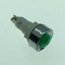 10Pcs Pl Signal Indicator Button Switch Opening 13.5Mmï¼ˆGreen 220Vï¼‰
