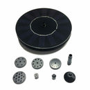 Solar Bird Bath Fountain Pump, 1.4W Free Standing Solar Fountain Water Pump K2G1