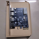 4 Port USB 3.0 to PCI Express Card Expansion Card Hub Controller Adapter