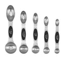 Magnetic Measuring Spoons Stainless Steel Measuring Spoons Set of 5 for Mea
