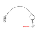 316 Stainless Steel Quick Release Pin Lanyard With Boat Deck Hinge