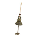 Chinese Feng Shui Style Garden Bell Wind Chime Ornament Rustic 23cm Long