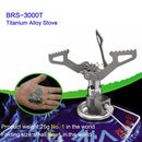 Ultra-light 25g Titanium Alloy Camping Stove Gas Burner Picnic Cookout