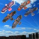 Huge 1.1m Eagle Kite single line Novelty animal Kites Children's Outdoor toys