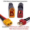 T-Type Plug Connector Adapter RC Lithium Polymer Battery Connector (Set Of  D7E7