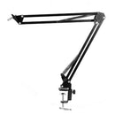 Webcam Light Holder, Flexible Stand And Mobile Phone Holder, Black